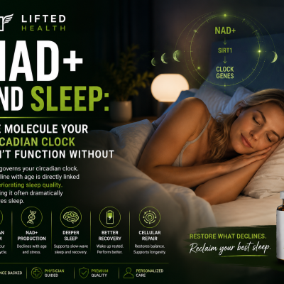 NAD+ and Sleep: The Molecule Your Circadian Clock Can’t Function Without